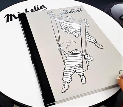 Découvrez l'Auvergne: Le livre Michelin, du génie dans la publicité -l'Aventure Michelin à Clermont-Ferrand (63)