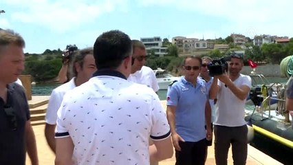 Pakdemirli, "Denizlerin Terk Edilmiş Av Araçlarından Temizlenmesi Projesi" etkinliğe katıldı (1)