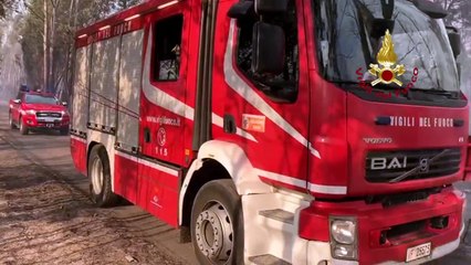Tortoli (NU) - Vasto incendio boschivo in Ogliastra 2 (13.07.19)