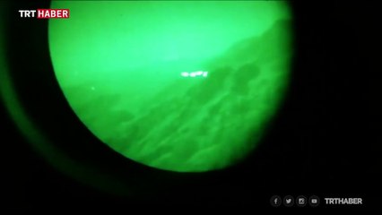 'ATAK'lar Pençe Harekatı'nda terör hedeflerini böyle vurdu