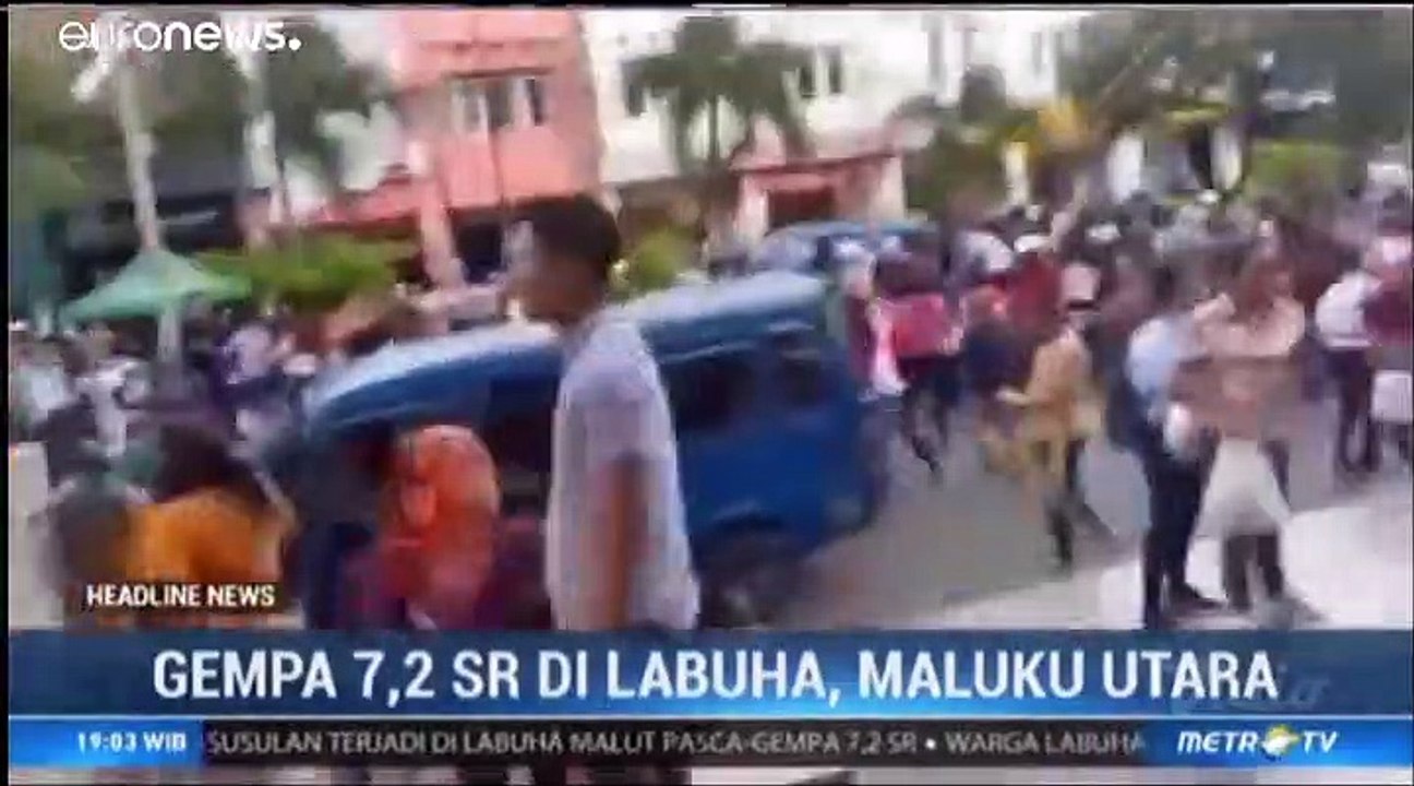 Beben der Stärke 7,2 - Panik auf den Molukken