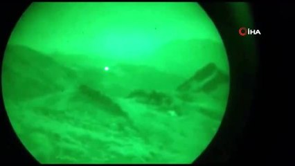 Pençe-2 Harekatı kapsamında PKK hedefleri 'ATAK' tarafından böyle vuruldu