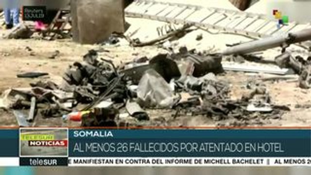Somalia: Ataque en hotel causa, al menos, 26 muertes