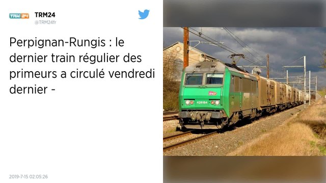 Le train de fret Perpignan-Rungis en sursis mais un chargement qui demeure incertain