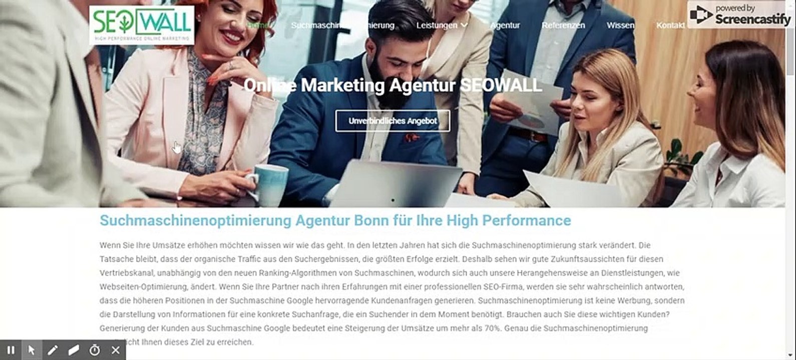 Suchmaschinenoptimierung (SEO) Agentur