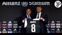 Conferenza Stampa RAMSEY di Presentazione alla JUVENTUS - 15.07.2019