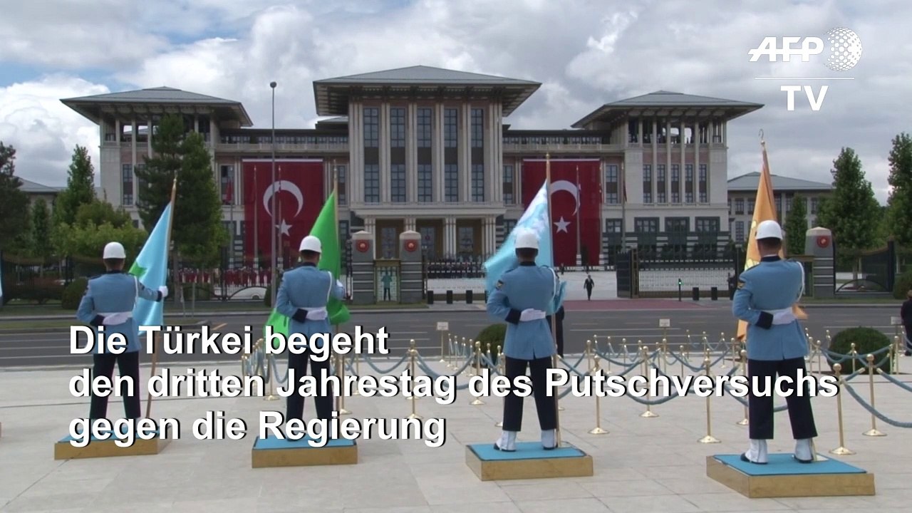 Türkei begeht dritten Jahrestag von Putschversuch
