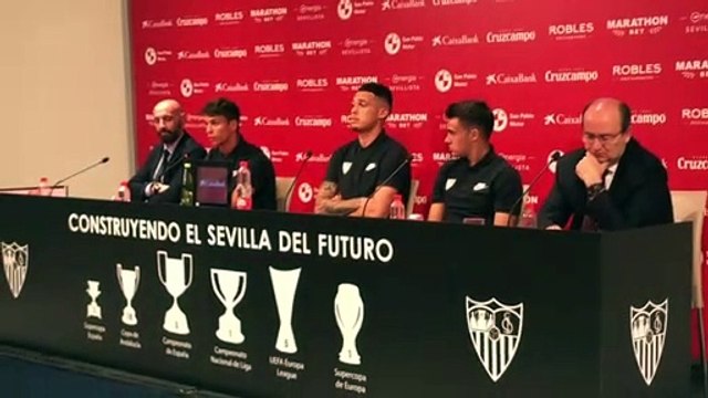 Oliver Torres, presentado como nuevo jugador del Sevilla FC