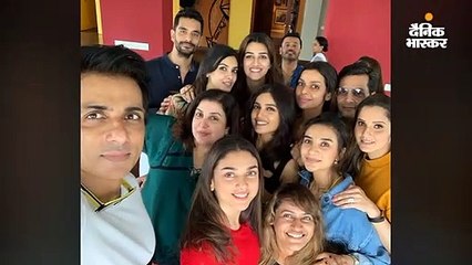 फराह की लंच पार्टी