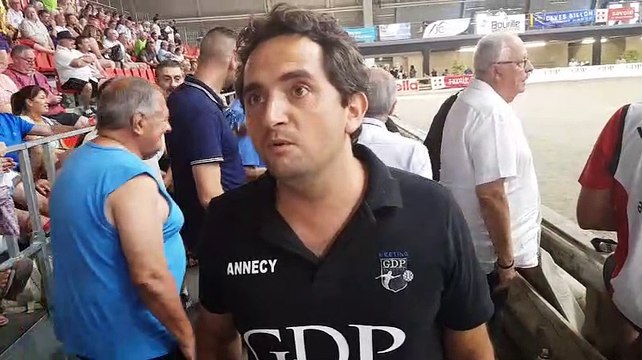Championnats de france boules quadrettes : la réaction de Fabrice La Posta
