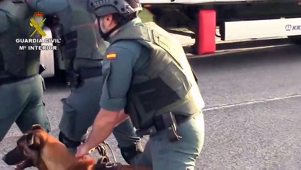 Découvrez les images très impressionnantes de l'arrestation d'un djihadiste en Espagne