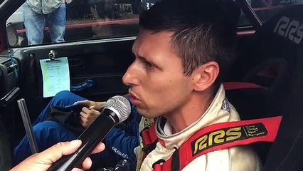 Nicolas Grosjean, vainqueur du rallye du 14 juillet
