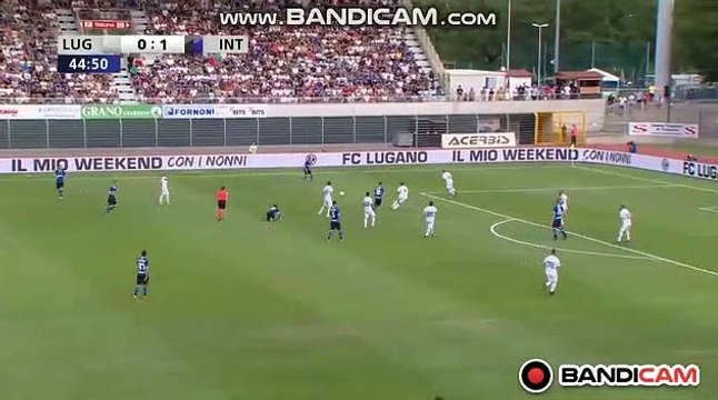 Amazing Goal Brozovic (0-2) FC Lugano vs Inter Milano