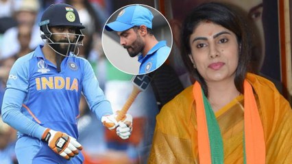ICC World Cup 2019:Jadeja Was Inconsolable After India’s Loss In The Semifinal Said Wife Rivaba