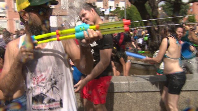 Vallecas celebra la 38 edición de la Batalla Naval