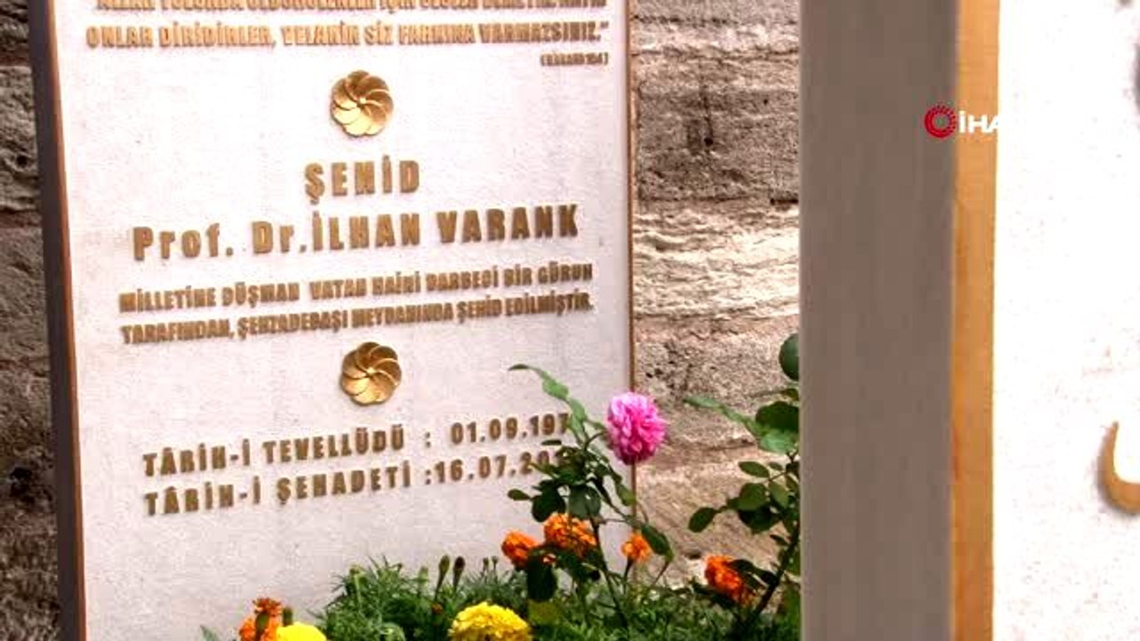 15 Temmuz şehidi İlhan Varank kabri başında anıldı