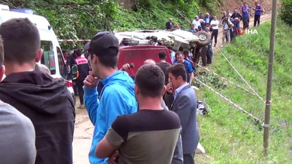 Giresun Valiliği’nden kaza açıklaması: 6 ölü, 5 yaralı