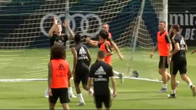 El Real Madrid arranca su quinta jornada de pretemporada en Montreal