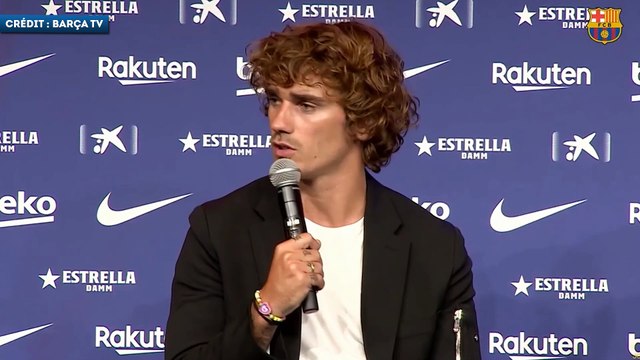 Antoine Griezmann a hâte de jouer avec Lionel Messi