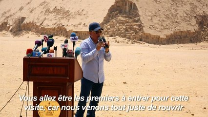 Egypte: ouverture au public de deux nouvelles pyramides