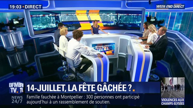 14-juillet: violences sur les Champs-Élysées après le défilé (3/3)
