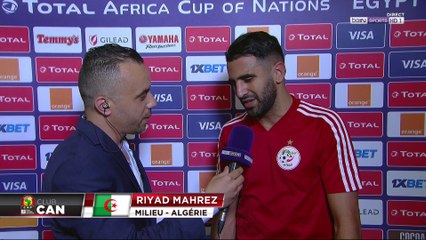 Riyad Mahrez : "J'ai pris mes responsabilités"