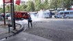 French riot police use tear gas to disperse Bastille Day protesters