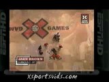 Video chute de   de 15 metres en skate X-Games