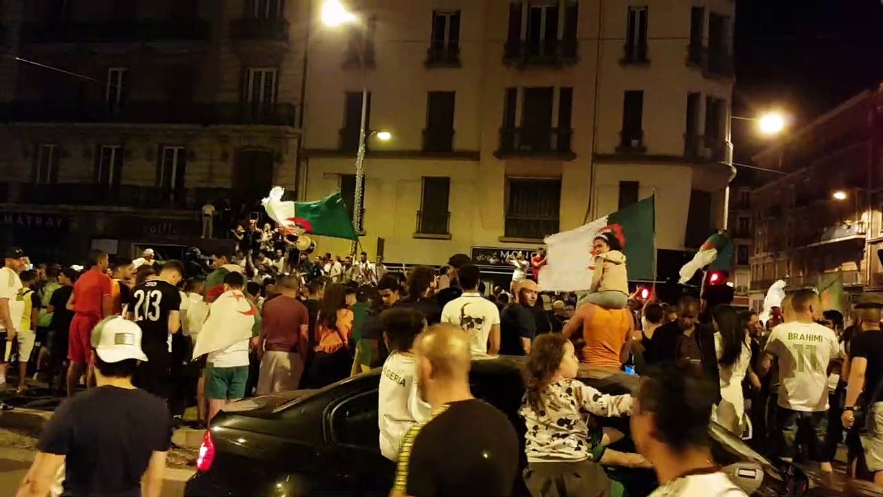 Can2019: la joie des supporters Algériens