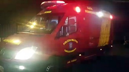 Garota de 19 anos tenta se jogar do viaduto da Av Carlos Gomes