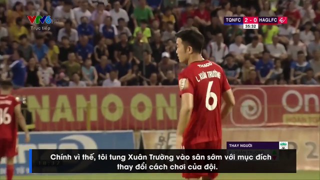 HLV trưởng HAGl lý giải việc dùng Xuân Trường sau thất bại trước Than Quảng Ninh | VPF Media