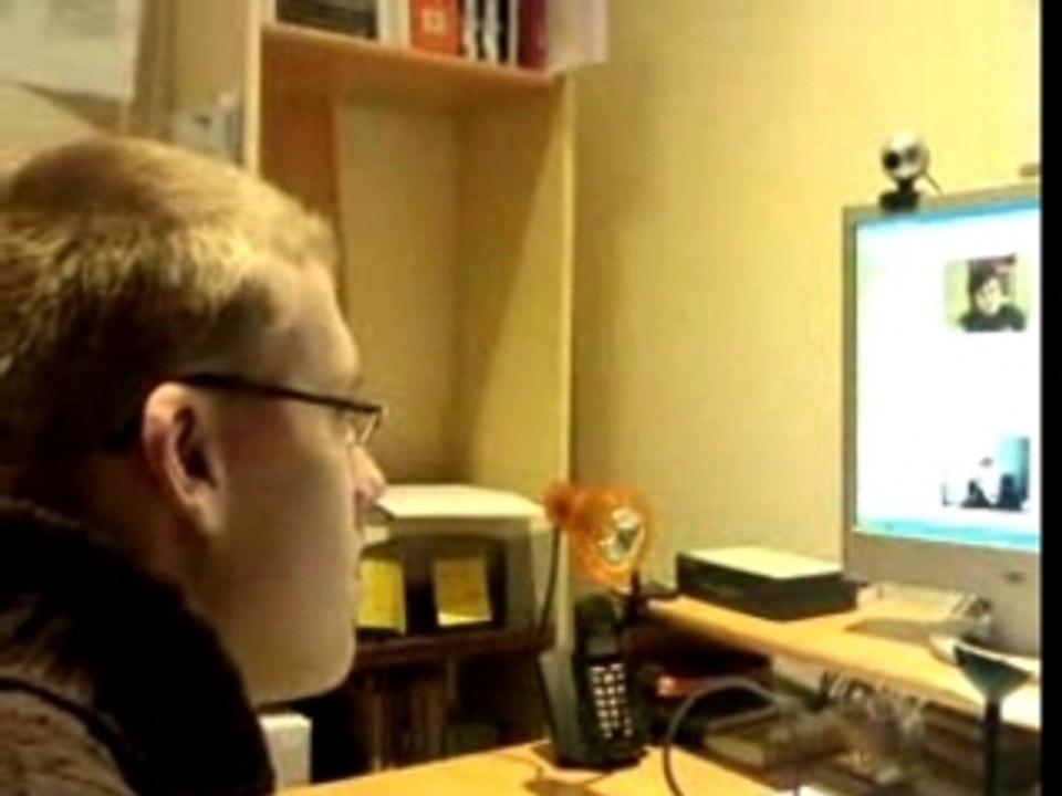 Nicolas et Marion jouant au UNO sur MSN (Janvier 2008)