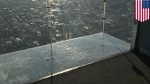 地上103階のガラスの床にヒビ 米ウィリス・タワー - トモニュース