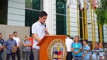 Vico Sotto's speech at Pasig City flag ceremony on July 15, 2019