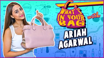 Ariah Agarwal Bag Secret REVEALED | What’s In Your Bag | TellyMasala