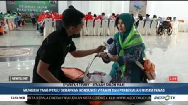 Persiapan Calhaj Kloter I Embarkasi Medan