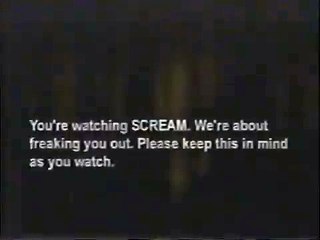 SCREAM Television (2008) We're About Freaking You Out