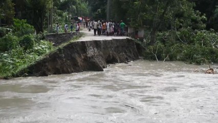 Torrential monsoon rains cause over 70 deaths in Bangladesh, India and Nepal
