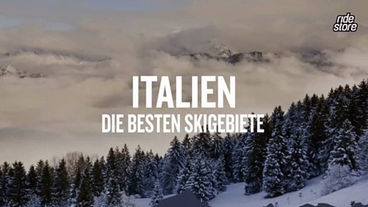 Die besten Skigebiete in Italien