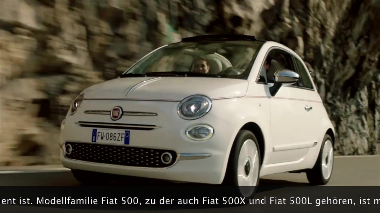 Sondermodell Fiat 500 Dolcevita feiert 62. Geburtstag des ikonischen Cinquecento