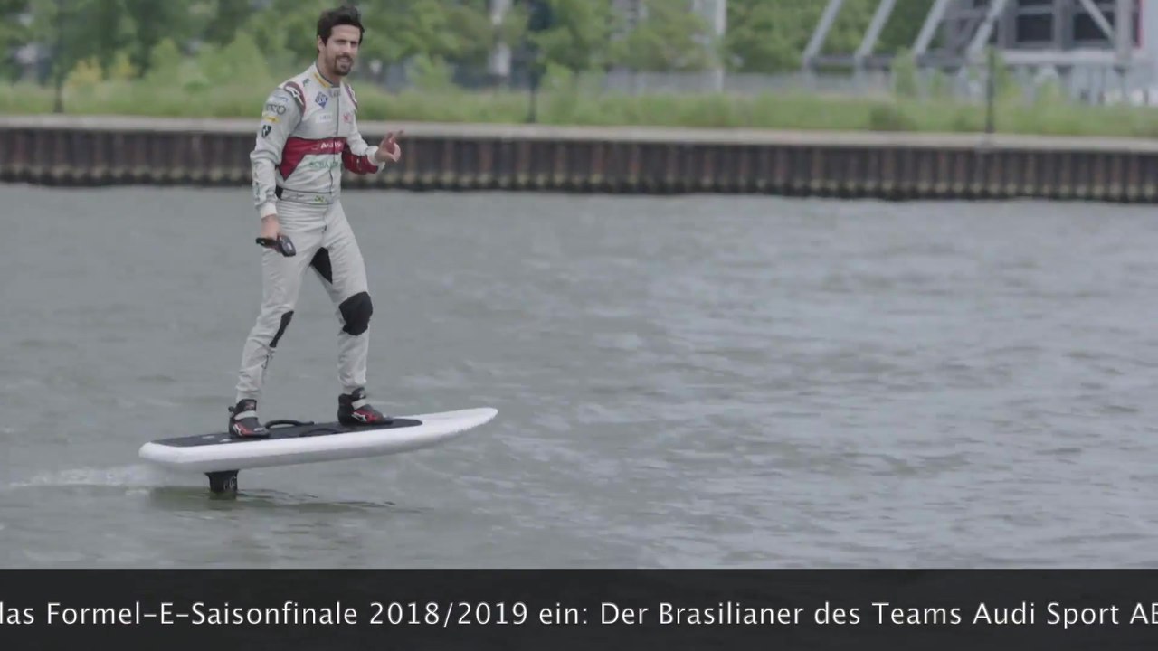 Willkommen in New York - Spektakulärer Ritt von Lucas di Grassi durch die Upper Bay