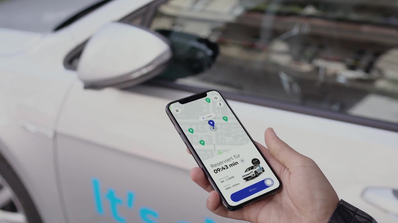 Volkswagen WeShare app