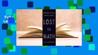 Full version  Lost in Math: How Beauty Leads Physics Astray  For Online