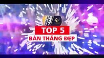 Top 5 bàn thắng đẹp vòng 15 Wake-Up 247 V.League 2019 | VPF Media 2019