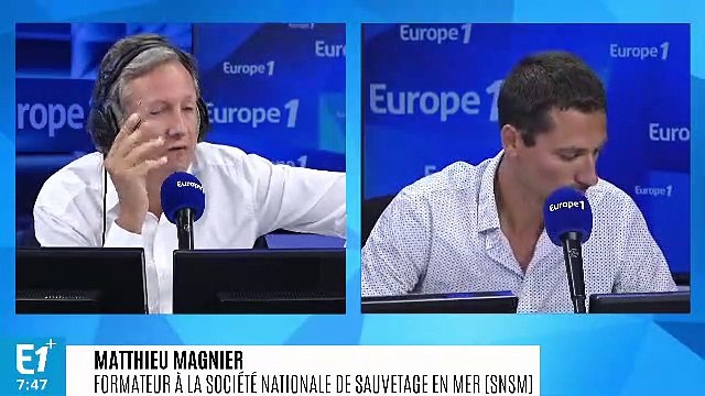 Matthieu Magnier sur l'augmentation du nombre de noyades : Il faut privilégier les zones de baignade surveillées