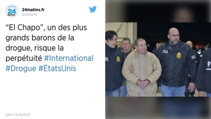 États-Unis : La condamnation à perpétuité du narcotrafiquant El Chapo est attendue mercredi