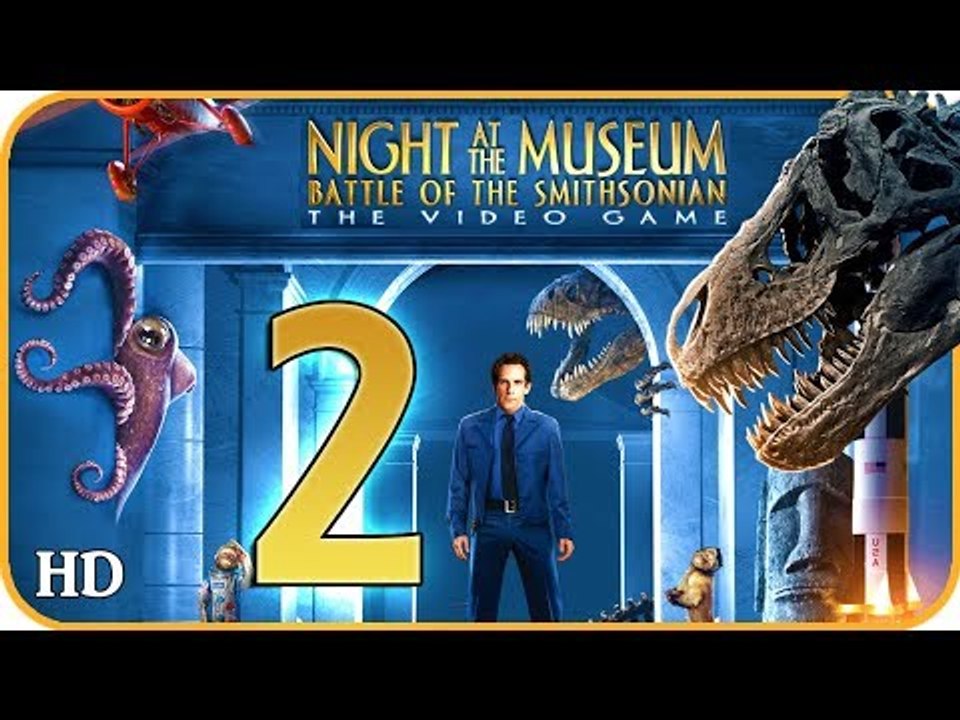 Night at the Museum: Battle of the Smithsonian Walkthrough Part 2 (X360, Wii) Castle + Archives