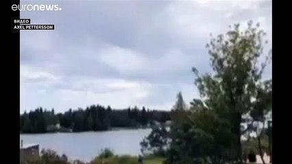 Авиакатастрофа в Швеции