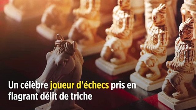 Un célèbre joueur d'échecs pris en flagrant délit de triche