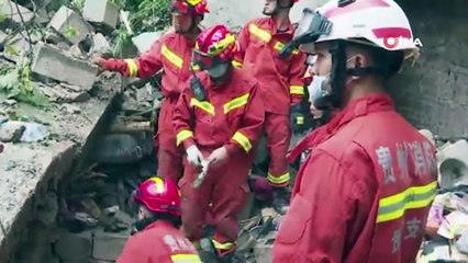 Enkazdan 60 saat sonra kurtarıldı